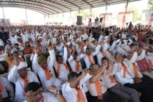 Gujarat BJP President Shri Jagdish Vishvakarma Addressing The BJP Workers