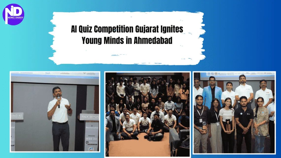 AI Quiz Competition Gujarat Ignites Young Minds in Ahmedabad