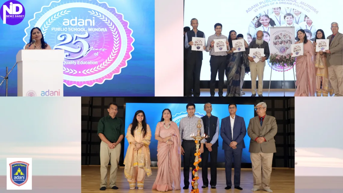 Adani Public School, Mundra, 25 Years Emotional Story