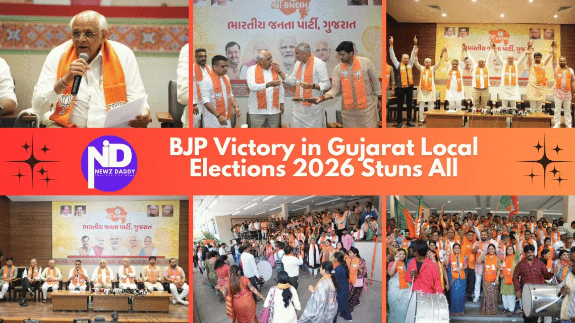 BJP Victory in Gujarat Local Elections 2026 Stuns All