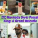 ITC Narmada Gives Punjab Kings A Grand Welcome