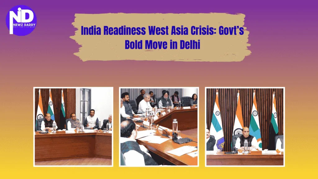 India Readiness West Asia Crisis: Govt’s Bold Move in Delhi