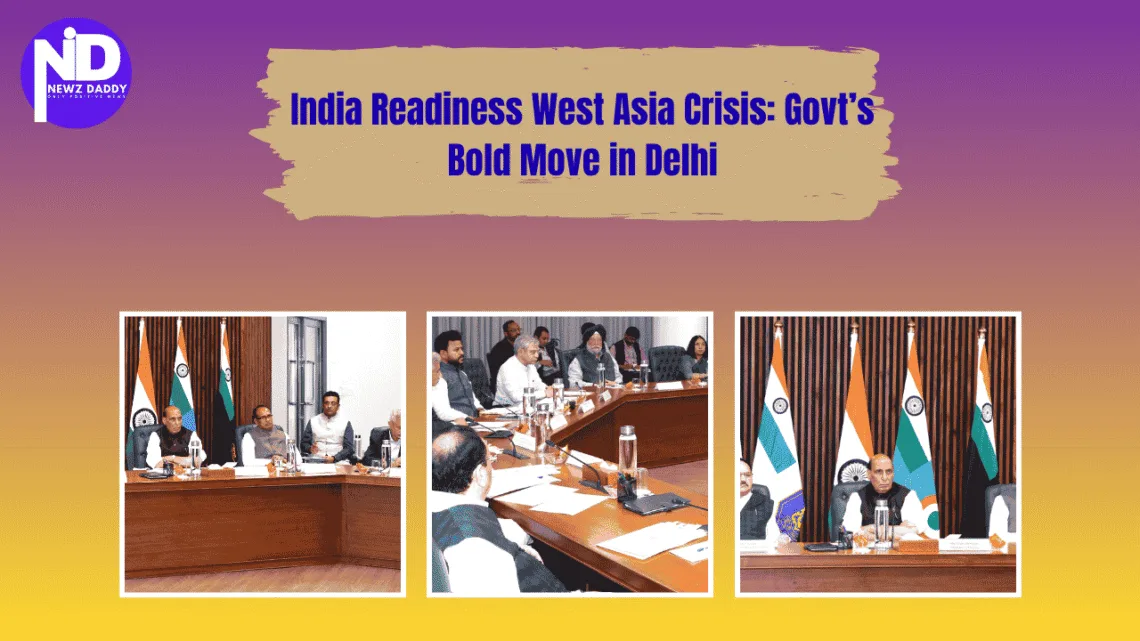 India Readiness West Asia Crisis: Govt’s Bold Move in Delhi