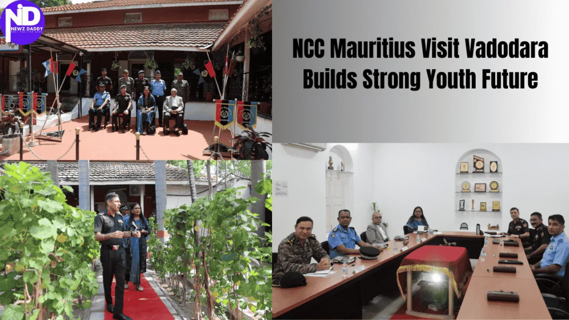 NCC Mauritius Visit Vadodara Builds Strong Youth Future
