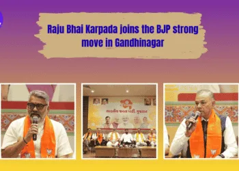 Raju Bhai Karpada joins the BJP strong move in Gandhinagar