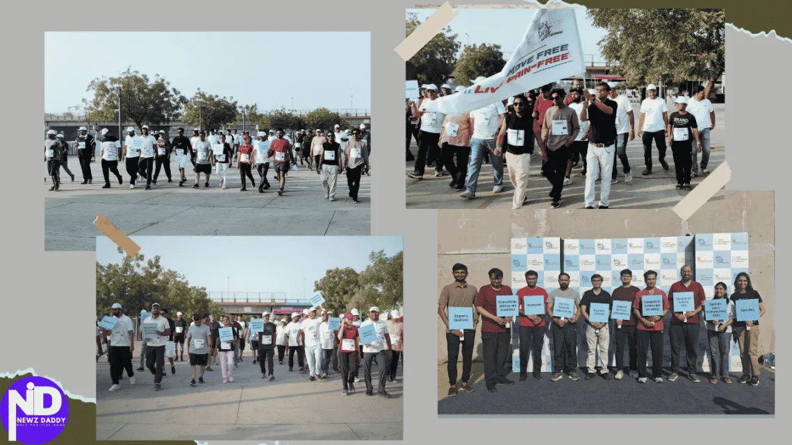 Rheumatology Awareness Walkathon Sparks Hope in Ahmedabad