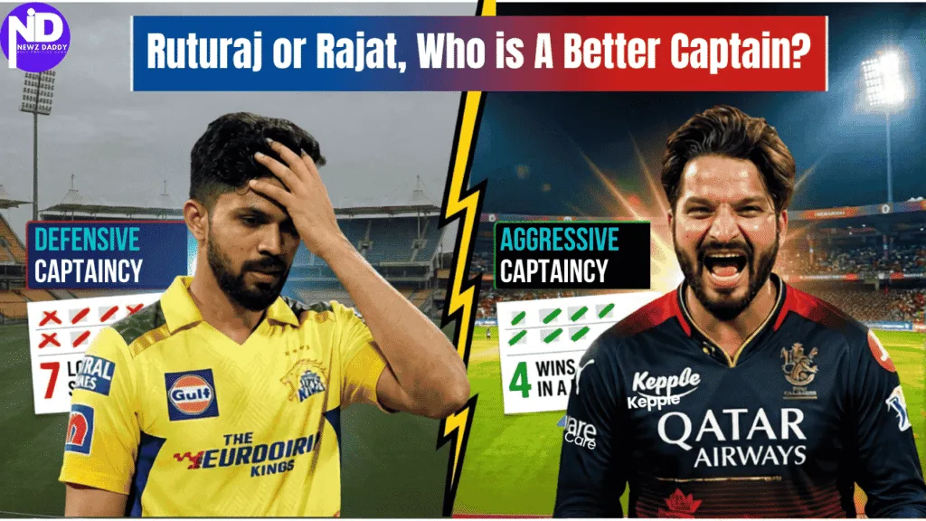 Ruturaj or Rajat Who is Better A Captain