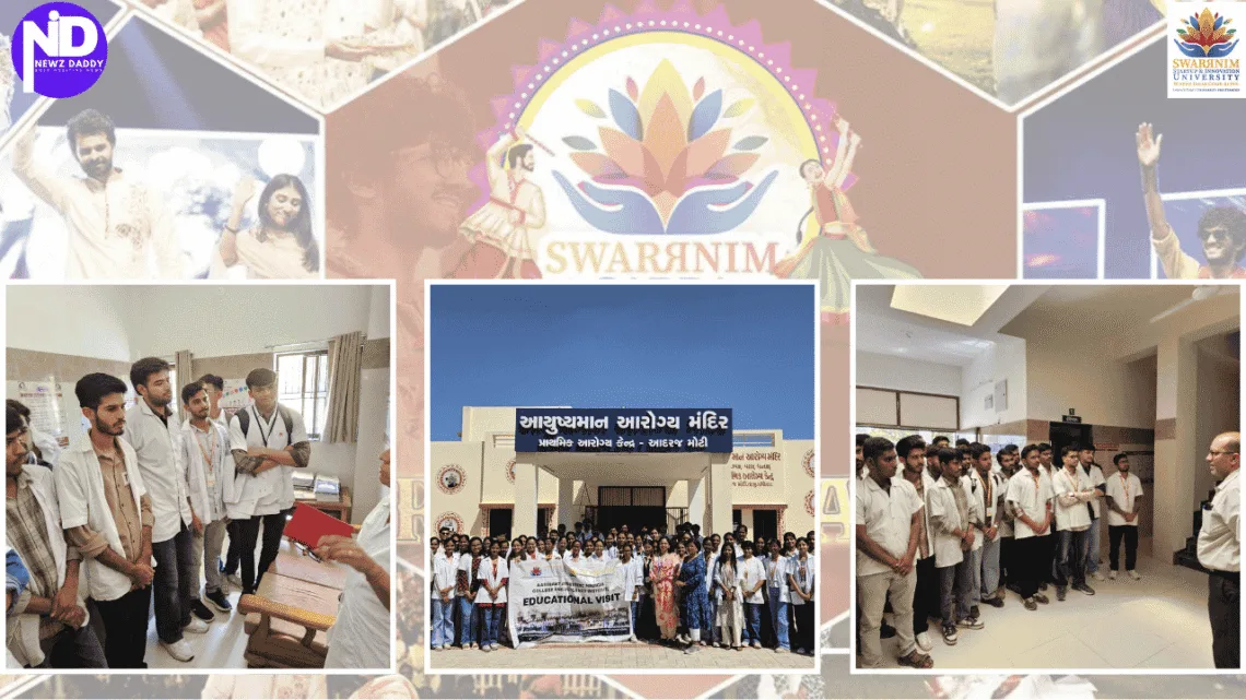 Swarrnim University PHC Field Exposure