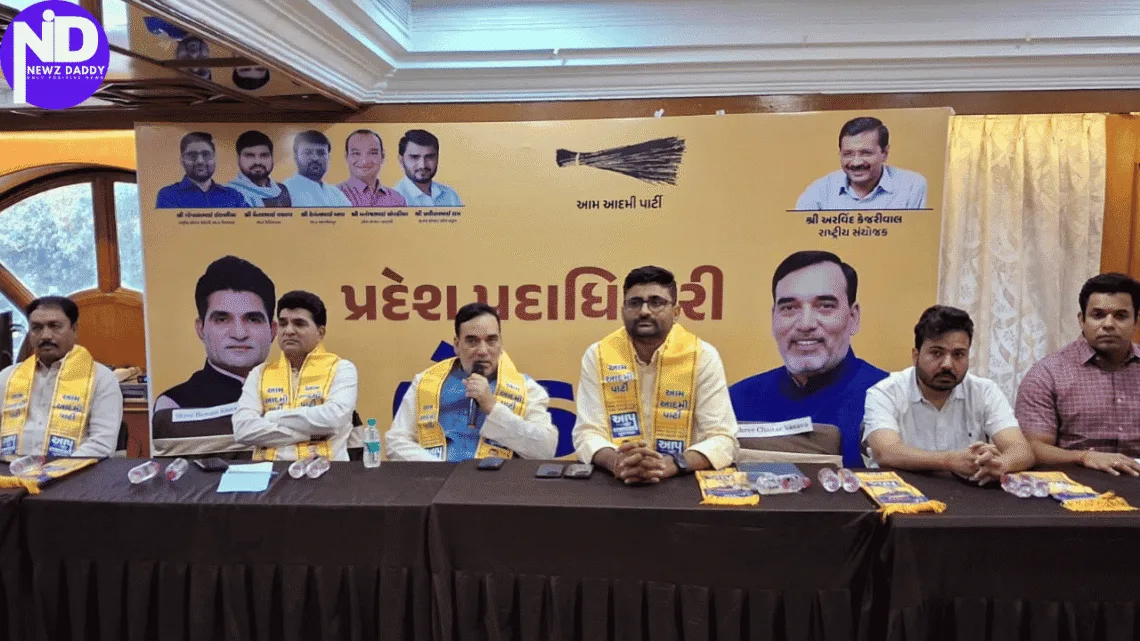 AAP Holds Crucial Meet to Plan For 2027 Gujarat Elections