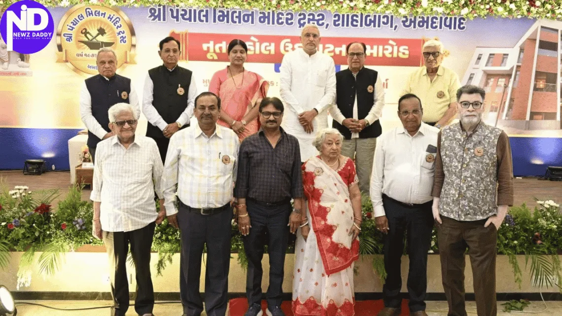 Jagdishbhai Vishwakarma Inaugurates New Community Hall in Ahmedabad