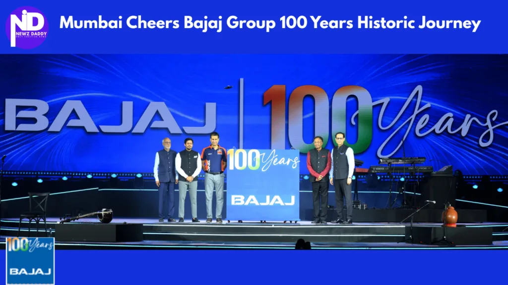 Mumbai Cheers Bajaj Group 100 Years Historic Journey