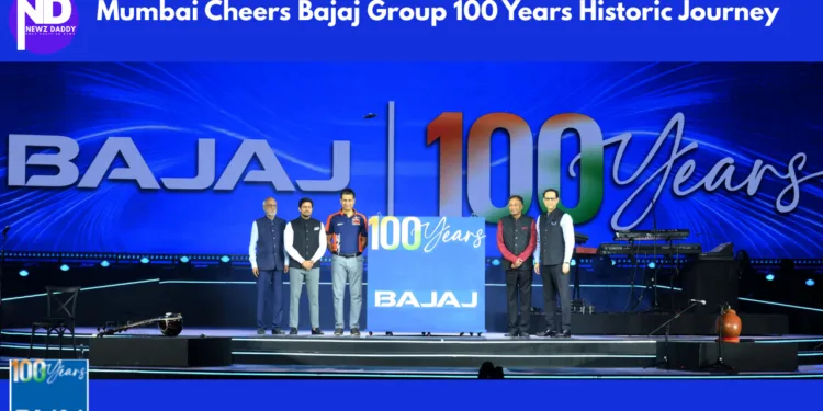 Mumbai Cheers Bajaj Group 100 Years Historic Journey