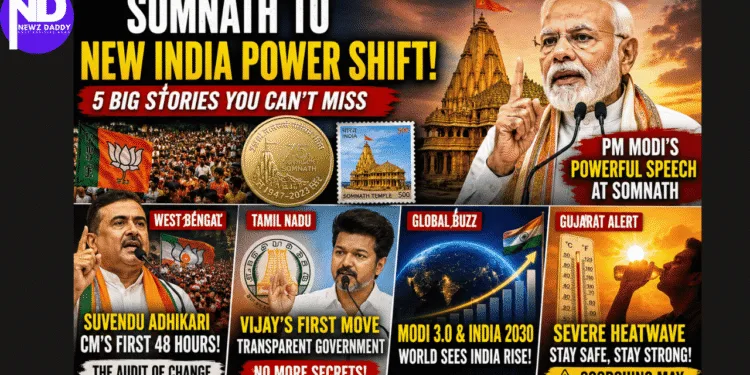 PM Modi Somnath Speech Sparks Debate