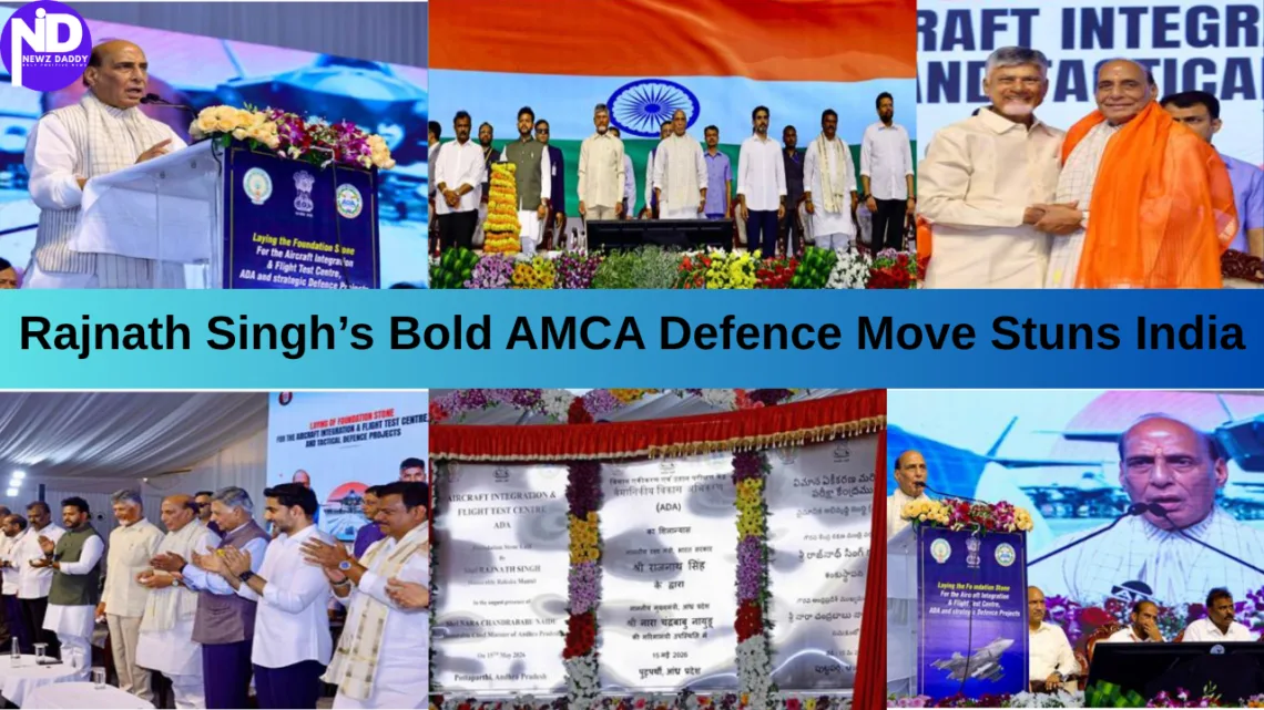 Rajnath Singh’s Bold AMCA Defence Move Stuns India