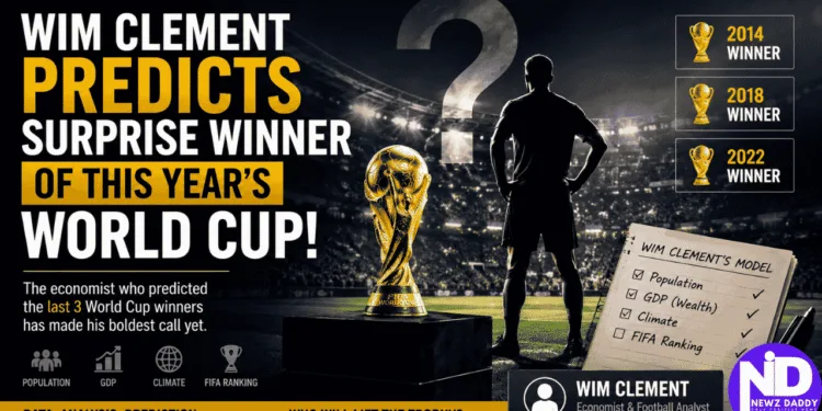 Wim Clement Makes FIFA World Cup Prediction