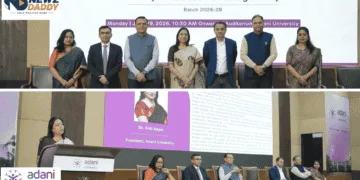 Adani University MBA Infrastructure Management Begins New Journey