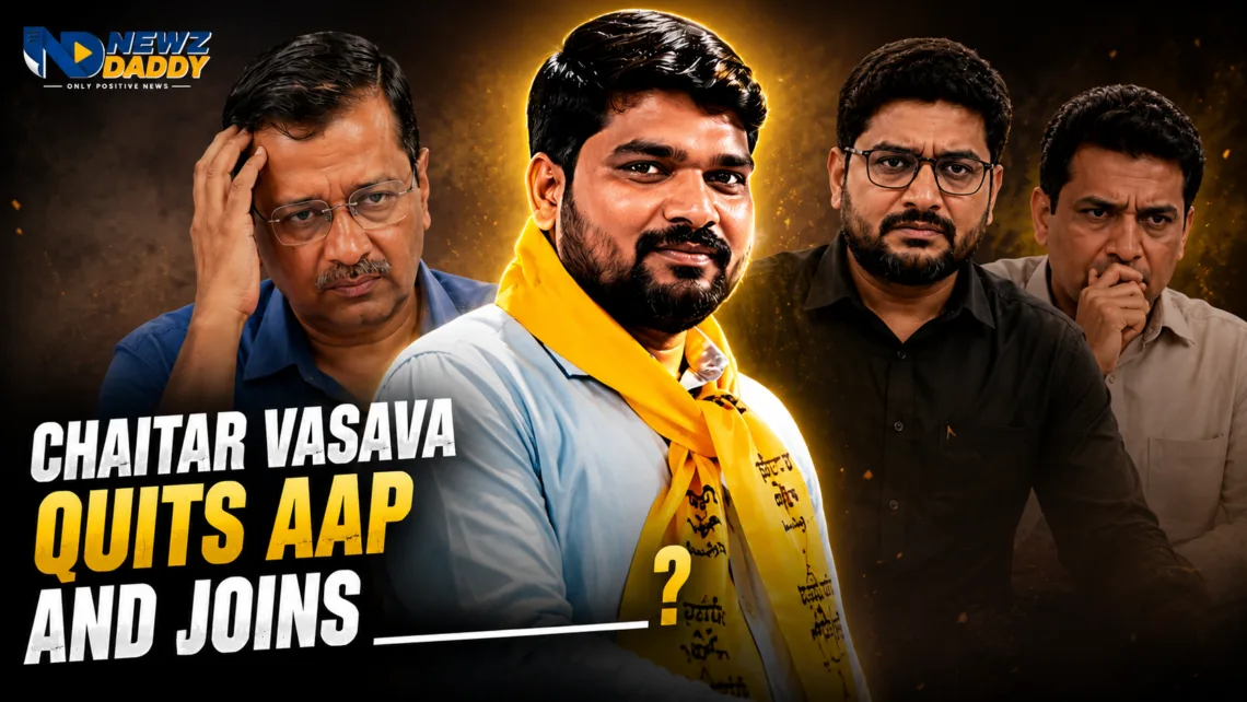 Chaitar Vasava From AAP TO Tribal Party