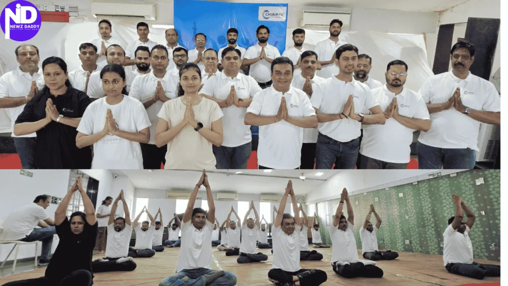 Chiripal Group International Yoga Day Focuses on Wellness