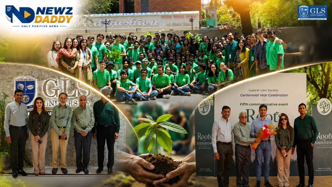 GLS Marks Centenary With Tree Plantation Drive