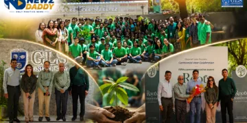 GLS Marks Centenary With Tree Plantation Drive