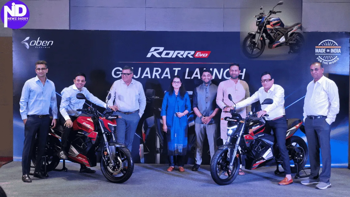 Gujarat’s EV Push Gets Bigger as Oben Rorr Evo Arrives