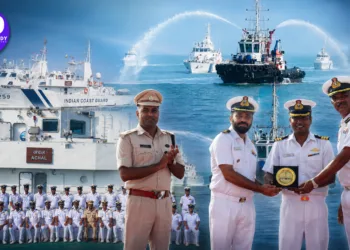 ICGS Achal Arrives At Vadinar To Secure West Coast
