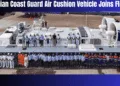 Indian Coast Guard Air Cushion Vehicle Inducted in Goa