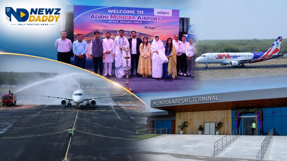 Mundra Airport Starts Flights to 8 Cities
