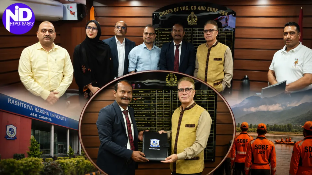 RRU JKSDRF MoU Signed to Strengthen Disaster Response