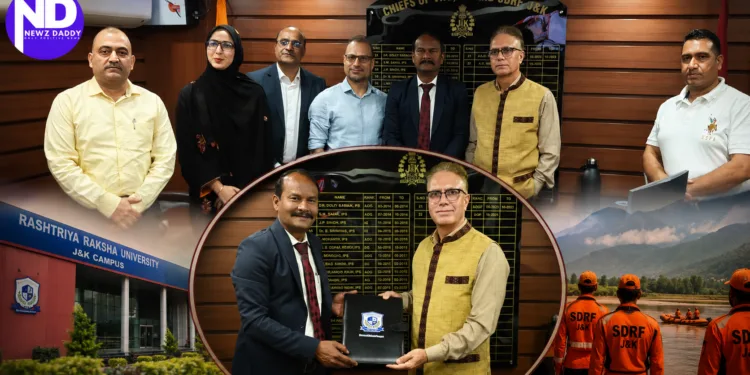 RRU JKSDRF MoU Signed to Strengthen Disaster Response 