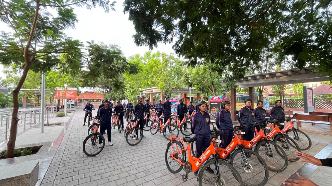 World Cycling Day Celebration at the Statue of Unity
