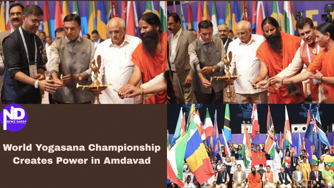 World Yogasana Championship Creates Power in Amdavad