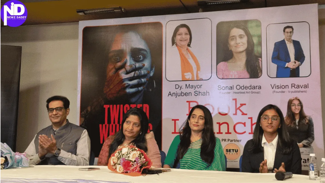 Young Dixa Patel Launches Her Book "Twisted Whispers"