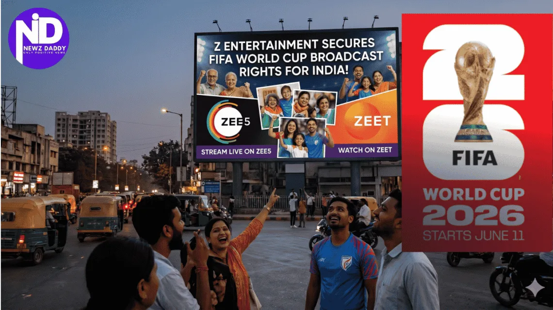 Zee Bags FIFA 2026 Broadcasting Deal For India