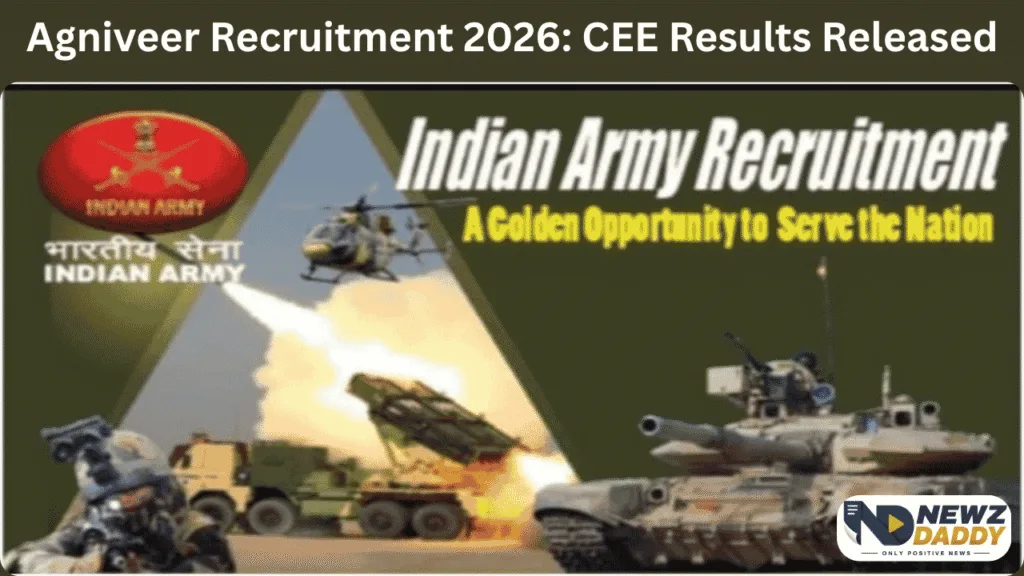 Agniveer Recruitment 2026- CEE Results Released