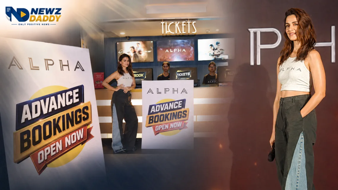 Alia Bhatt Promoting "Alpha"