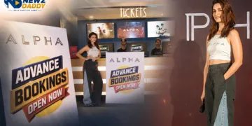 Alia Bhatt Promoting "Alpha"