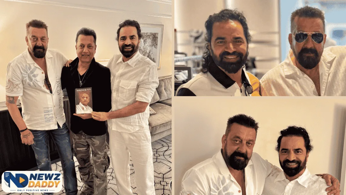 Barrister Mr Patel Book Launched by Sanjay Dutt in New York