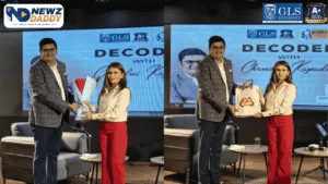 CA Aniket Talati Inspires GLS University Commerce Students