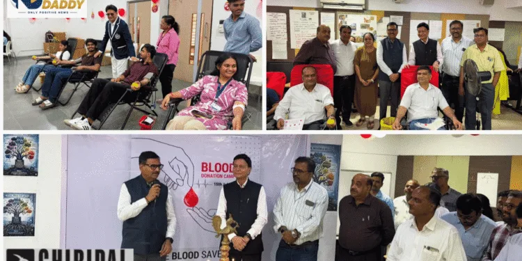 Chiripal Group Blood Donation Campaign Begins Across Gujarat