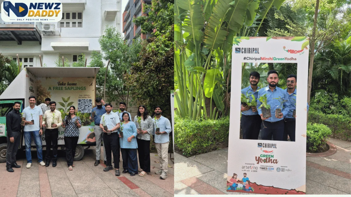 Chiripal Mirchi Green Yodha Expands Ahmedabad Green Drive