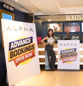 Alia Bhatt Promoting "Alpha"