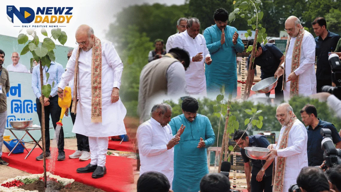 Gandhinagar Plantation Sets Guinness World Record
