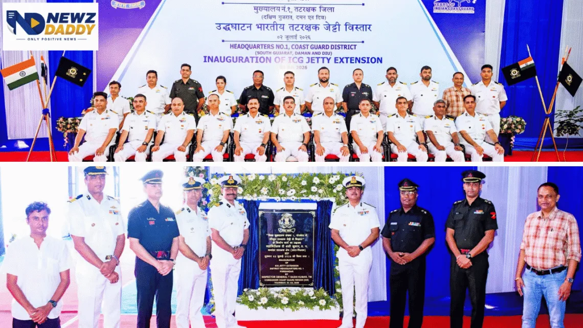 Indian Coast Guard Porbandar Jetty Gives Gujarat New Edge