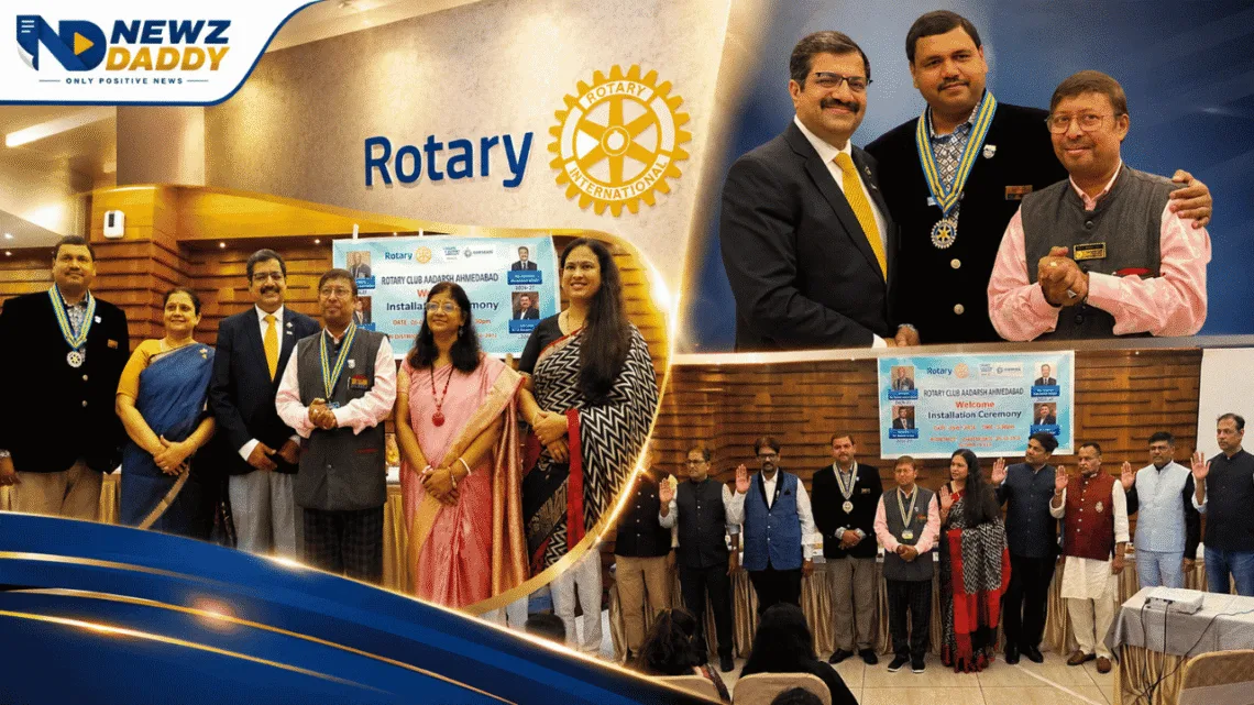 Rotary Ahmedabad Installs New Leadership For 2026-27-