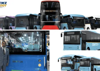 SWITCH EiV9 Electric Bus Debuts at Prawaas 5.0 in India
