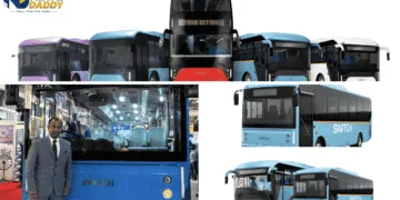 SWITCH EiV9 Electric Bus Debuts at Prawaas 5.0 in India