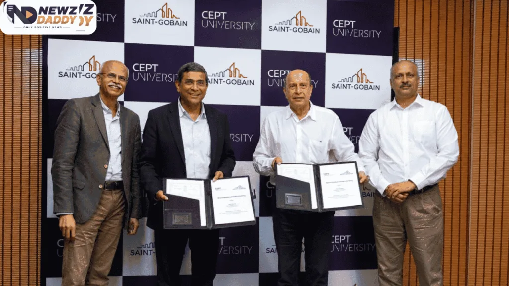 Saint-Gobain CEPT University Partnership for Green Buildings