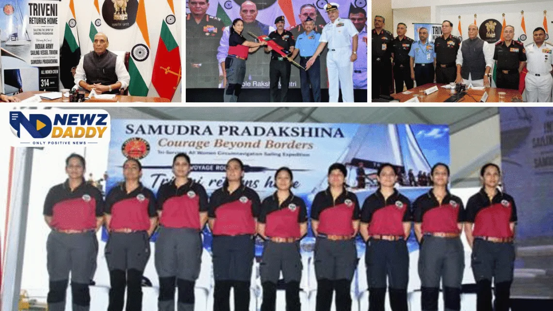 Samudra Pradakshina Ends Historic 314 Day Global Sailing Mission