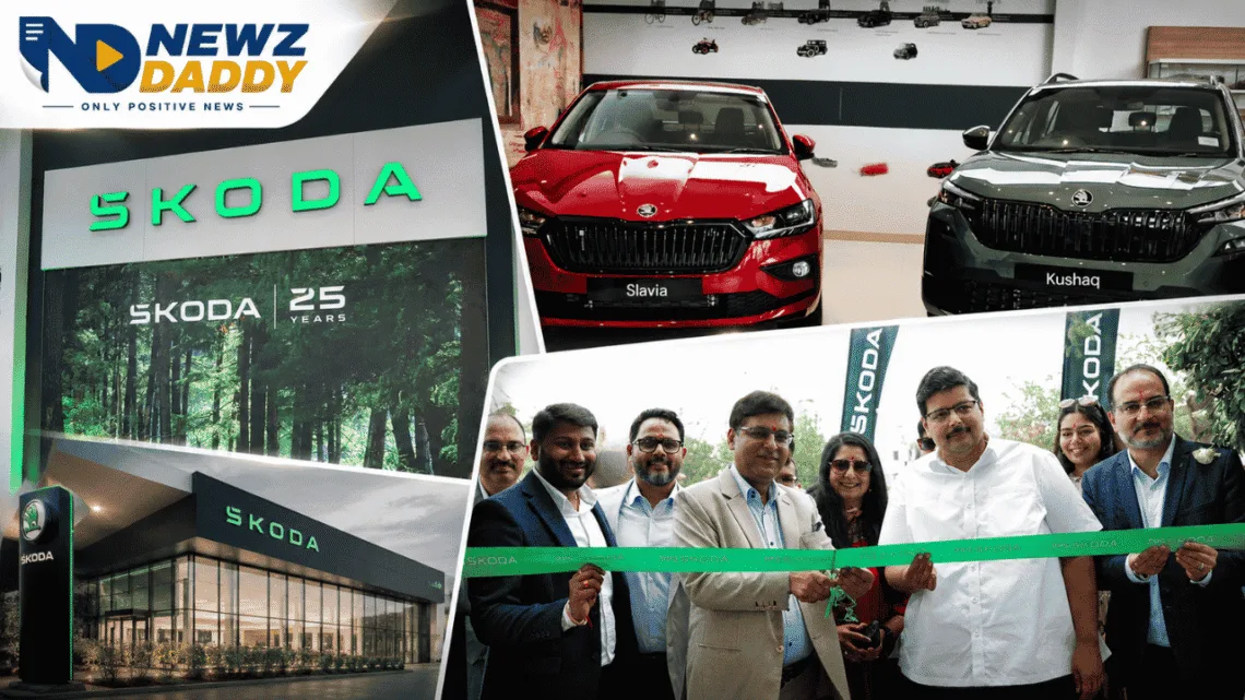 Škoda Auto Launches New Showrooms in Ahmedabad-